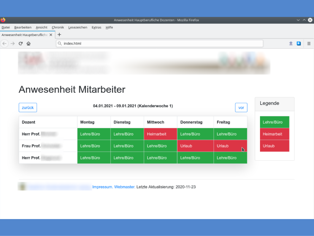 Grafik Web-Anwendung